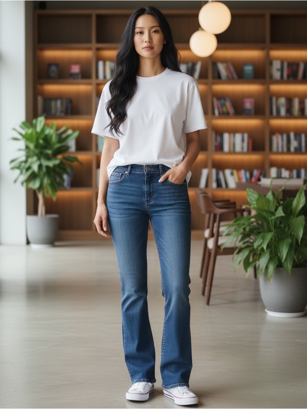 Lucky Jeans Dark Blue Lolita Bootcut Denim 12/31 Long